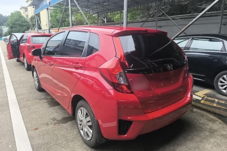 Used Honda Fit 2014 1.5L LX CVT Comfort Model Rear Left 45 Deg