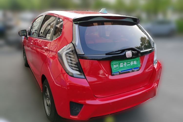 Used Honda Fit 2014 1.5L EX CVT Elite Model Rear Left 45 Deg