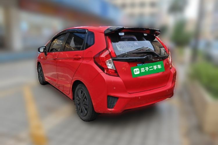Used Honda Fit 2014 1.5L LX CVT Comfort Model Rear Left 45 Deg