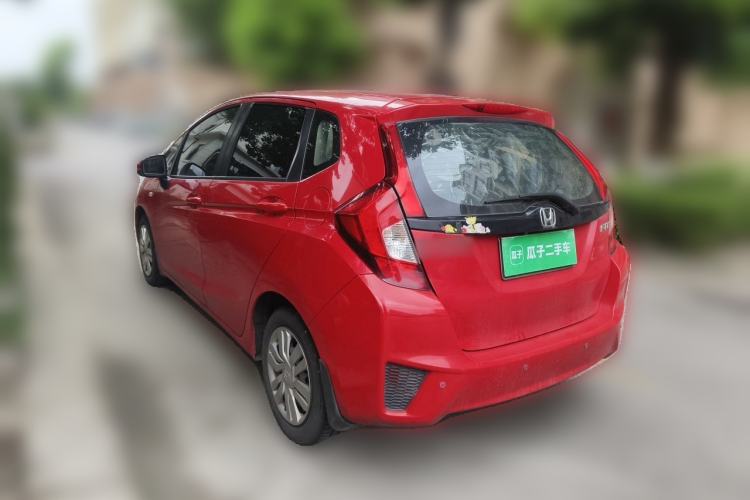 Used Honda Fit 2014 1.5L LX CVT Comfort Model Rear Left 45 Deg