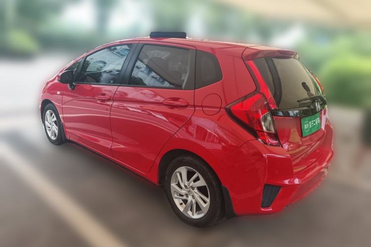 Used Honda Fit 2014 1.5L LX CVT Comfort Model Rear Left 45 Deg
