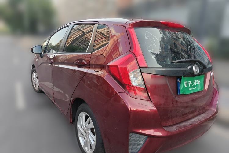 Used Honda Fit 2014 1.5L LX CVT Comfort Model Rear Left 45 Deg