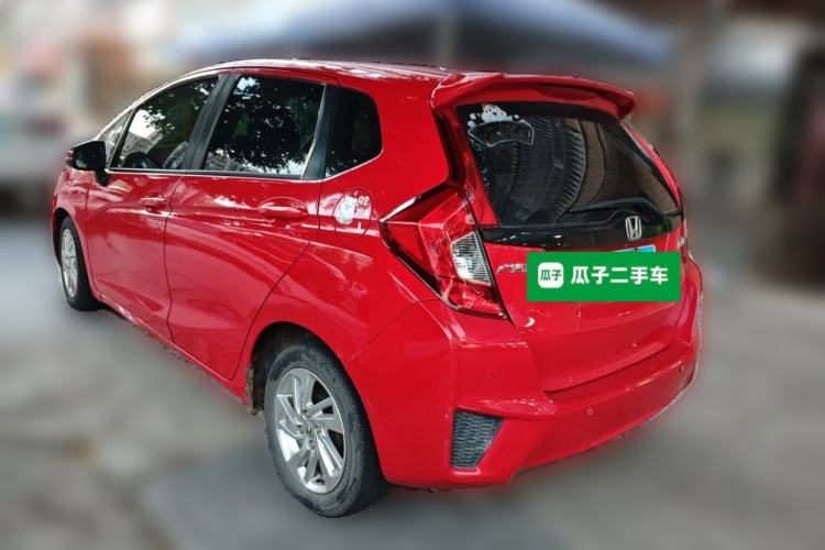 Used Honda Fit 2014 1.5L SE CVT Fashion Model Rear Left 45 Deg