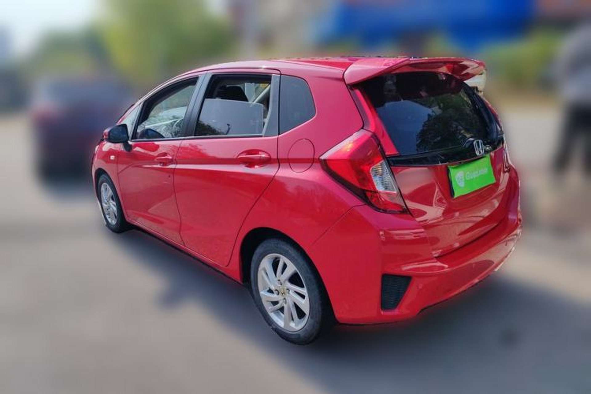 Used Honda Fit 2014 1.5L LX CVT Comfort Model Rear Left 45 Deg