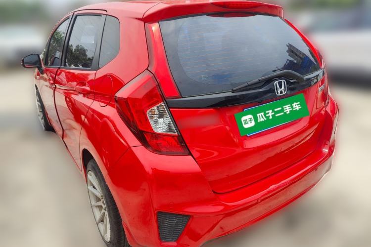 Used Honda Fit 2014 1.5L LX CVT Comfort Model Rear Left 45 Deg