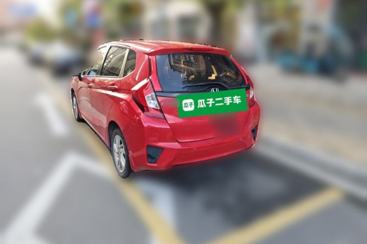 Used Honda Fit 2014 1.5L SE CVT Fashion Model Rear Left 45 Deg
