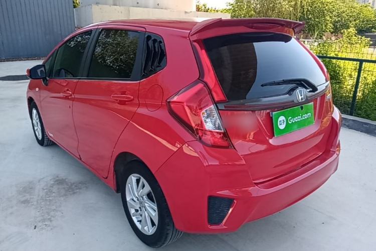 Used Honda Fit 2014 1.5L LX CVT Comfort Model Rear Left 45 Deg