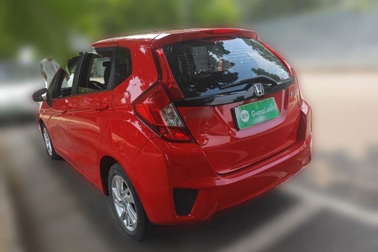 Used Honda Fit 2014 1.5L LX CVT Comfort Model Rear Left 45 Deg