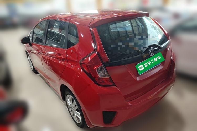 Used Honda Fit 2014 1.5L LX CVT Comfort Model Rear Left 45 Deg