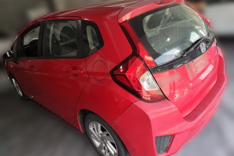 Used Honda Fit 2014 1.5L LX CVT Comfort Model Rear Left 45 Deg