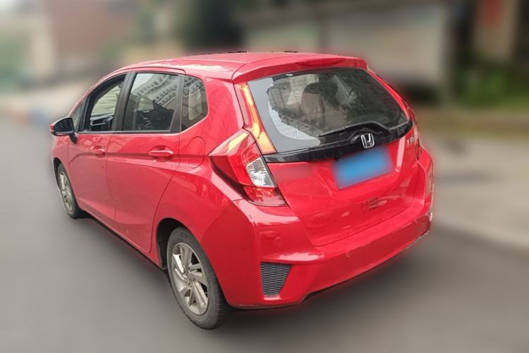 Used Honda Fit 2014 1.5L SE CVT Fashion Model Rear Left 45 Deg