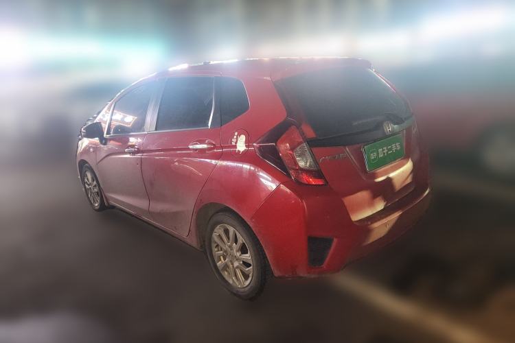 Used Honda Fit 2014 1.5L LX CVT Comfort Model Rear Left 45 Deg