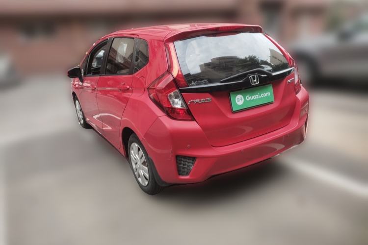 Used Honda Fit 2014 1.5L LX CVT Comfort Model Rear Left 45 Deg