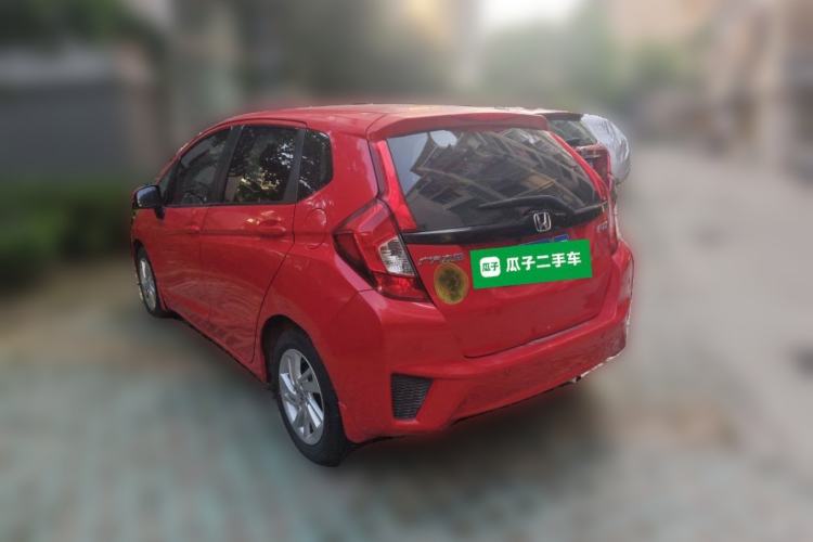 Used Honda Fit 2014 1.5L SE CVT Fashion Model Rear Left 45 Deg
