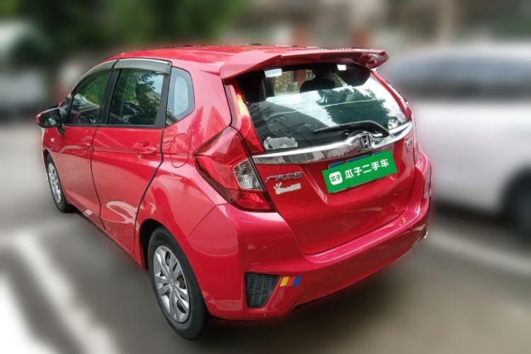 Used Honda Fit 2014 1.5L LX CVT Comfort Model Rear Left 45 Deg