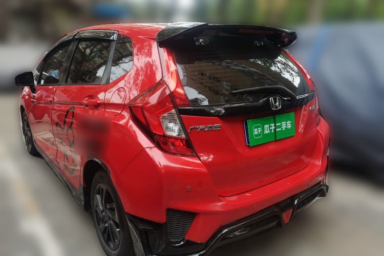 Used Honda Fit 2014 1.5L LX CVT Comfort Model Rear Left 45 Deg