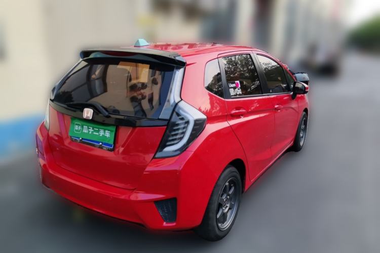 Used Honda Fit 2014 1.5L EX CVT Elite Model Rear Right 45 Deg