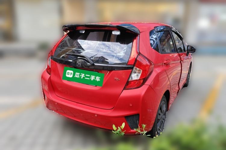 Used Honda Fit 2014 1.5L LX CVT Comfort Model Rear Right 45 Deg