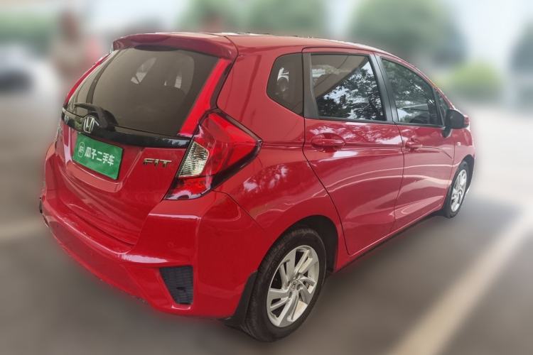 Used Honda Fit 2014 1.5L LX CVT Comfort Model Rear Right 45 Deg