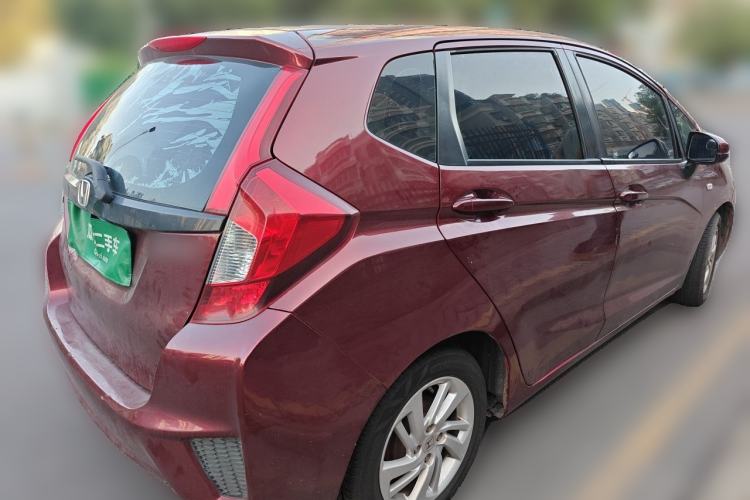 Used Honda Fit 2014 1.5L LX CVT Comfort Model Rear Right 45 Deg