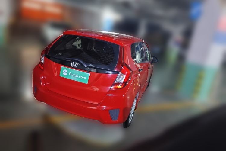 Used Honda Fit 2014 1.5L LX CVT Comfort Model Rear Right 45 Deg