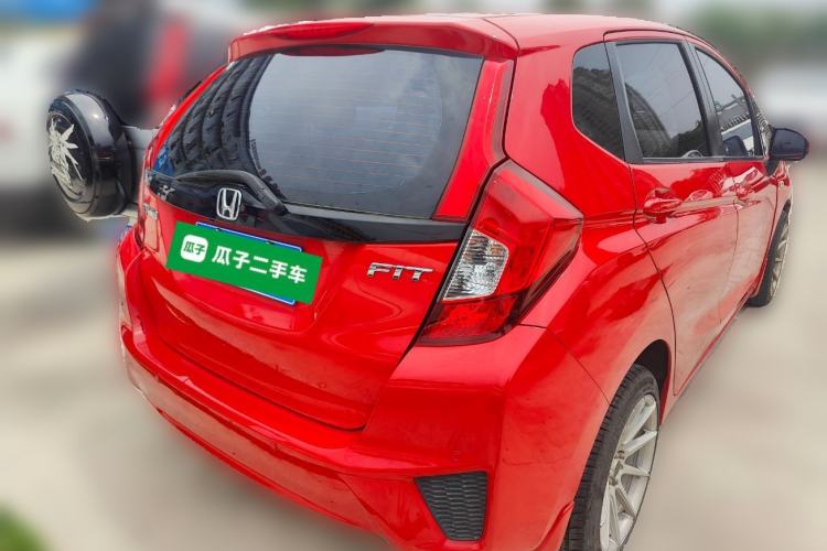 Used Honda Fit 2014 1.5L LX CVT Comfort Model Rear Right 45 Deg