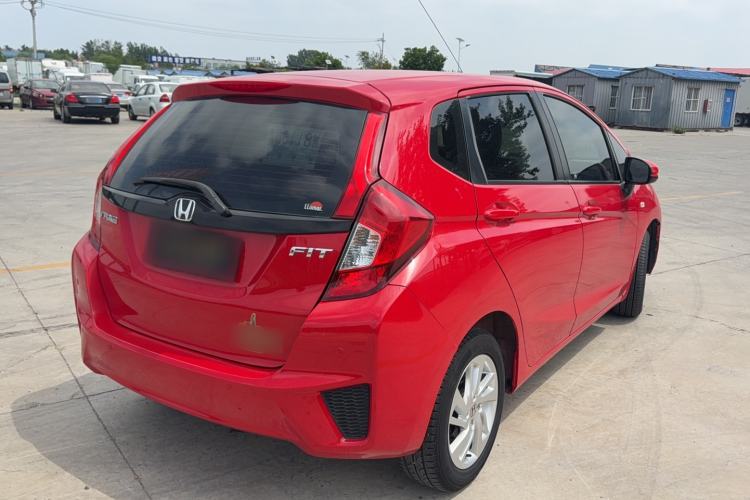 Used Honda Fit 2014 1.5L LX CVT Comfort Model Rear Right 45 Deg