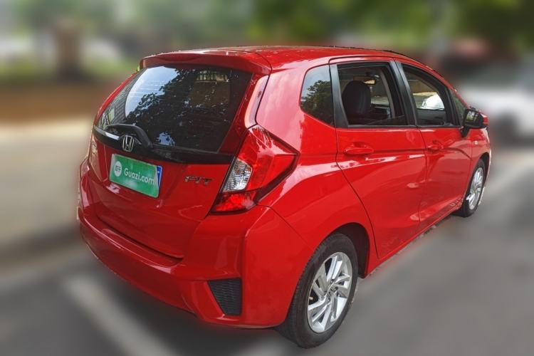 Used Honda Fit 2014 1.5L LX CVT Comfort Model Rear Right 45 Deg