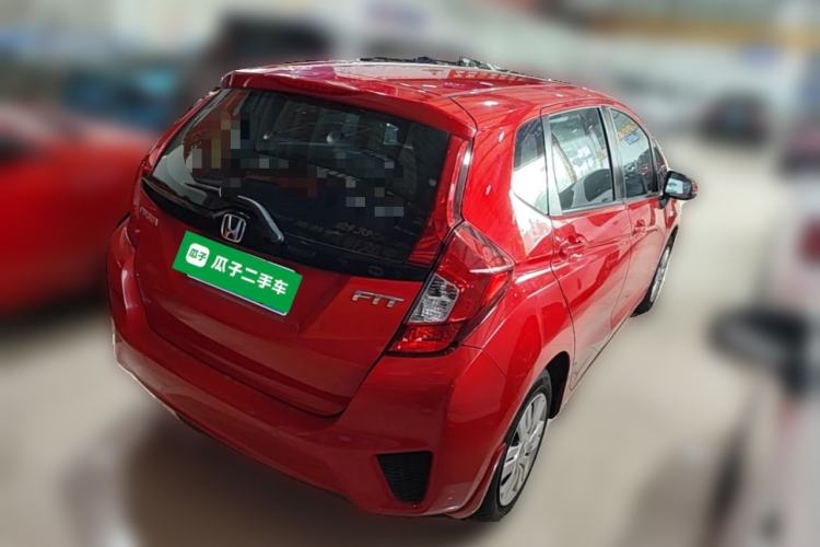 Used Honda Fit 2014 1.5L LX CVT Comfort Model Rear Right 45 Deg