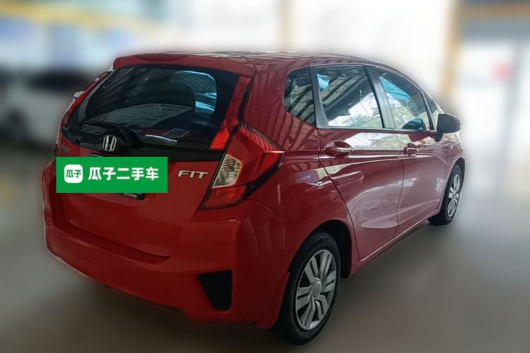Used Honda Fit 2014 1.5L LX CVT Comfort Model Rear Right 45 Deg