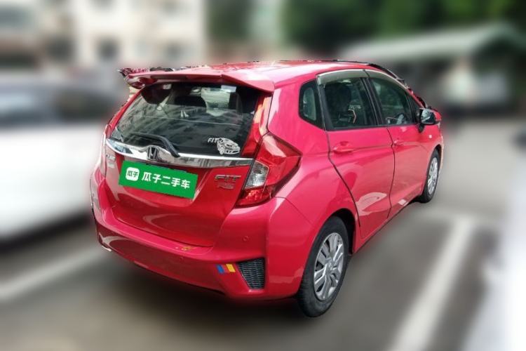 Used Honda Fit 2014 1.5L LX CVT Comfort Model Rear Right 45 Deg