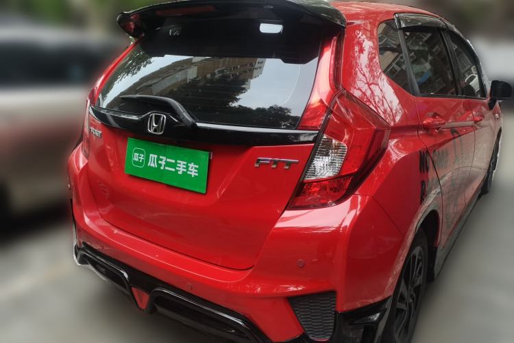 Used Honda Fit 2014 1.5L LX CVT Comfort Model Rear Right 45 Deg