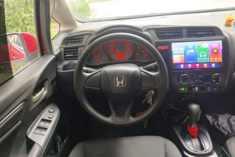 Used Honda Fit 2014 1.5L LX CVT Comfort Model Steering Wheel