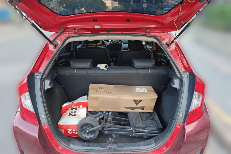 Used Honda Fit 2014 1.5L LX CVT Comfort Model Trunk