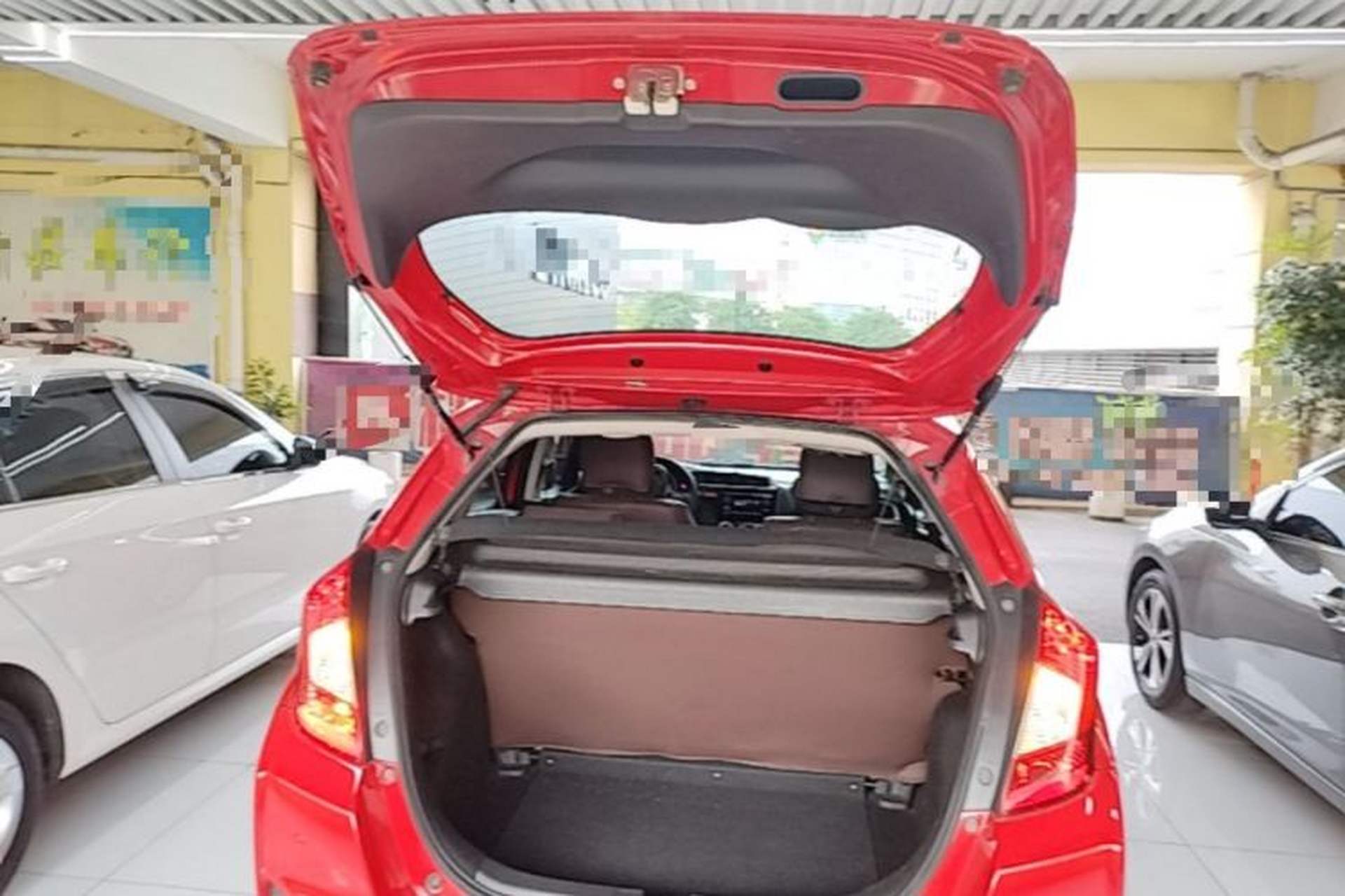 Used Honda Fit 2014 1.5L SE CVT Fashion Model Trunk