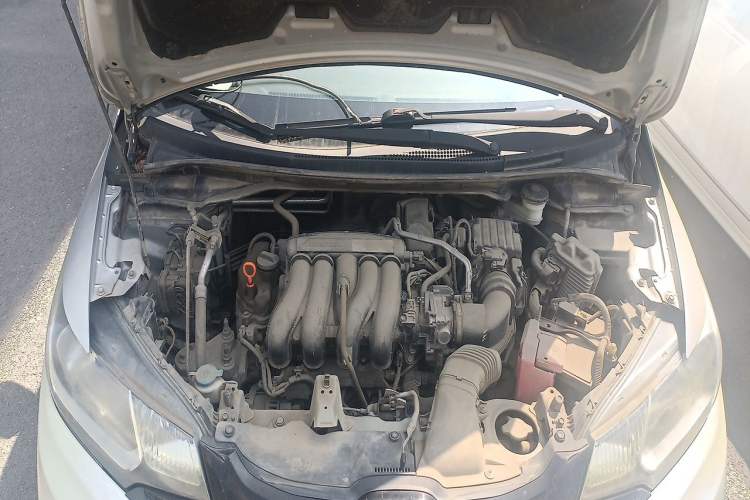 Used Honda Fit 2014 1.5L LX CVT Comfort Model Engine Bay