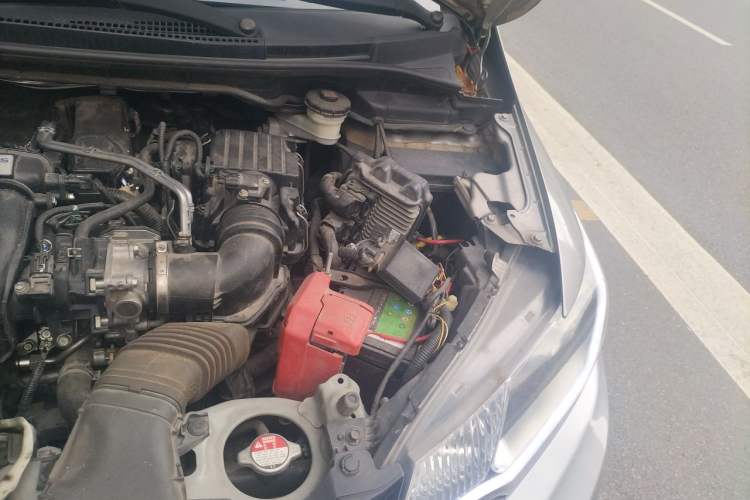 Used Honda Fit 2014 1.5L LX CVT Comfort Model Engine Bay Left