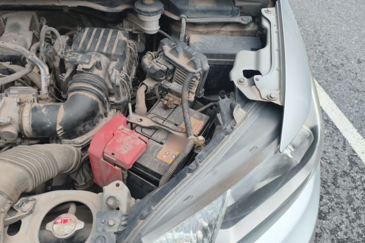 Used Honda Fit 2014 1.5L LX CVT Comfort Model Engine Bay Left