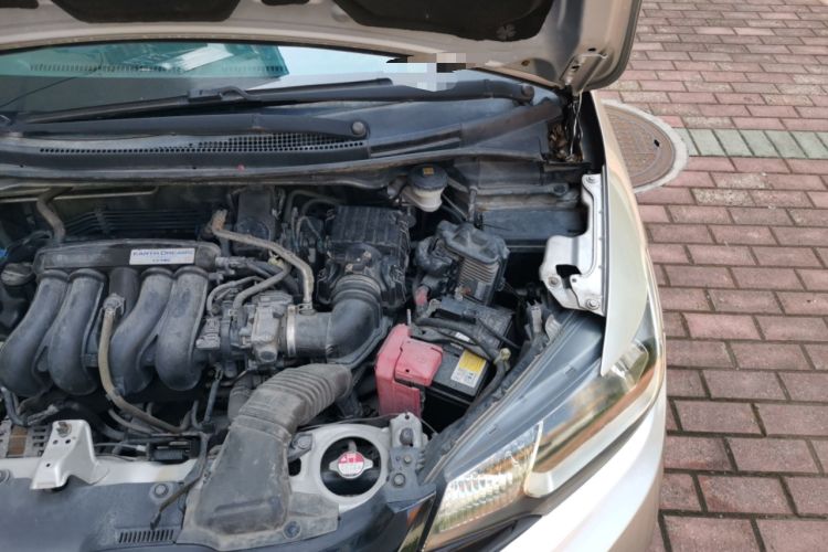 Used Honda Fit 2014 1.5L LX CVT Comfort Model Engine Bay Left