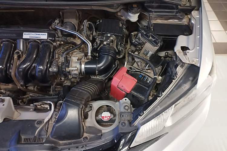 Used Honda Fit 2014 1.5L LX CVT Comfort Model Engine Bay Left