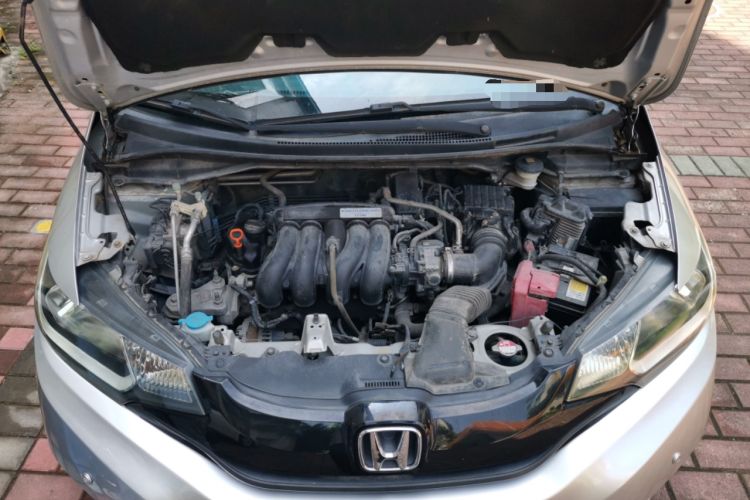 Used Honda Fit 2014 1.5L LX CVT Comfort Model Engine Bay