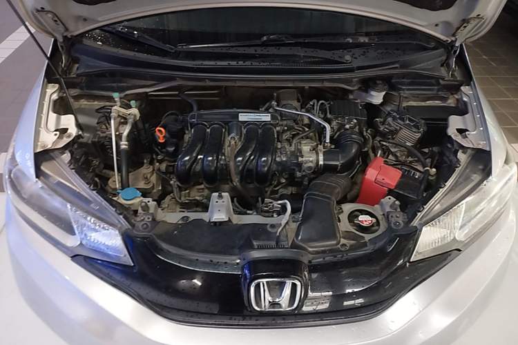 Used Honda Fit 2014 1.5L LX CVT Comfort Model Engine Bay