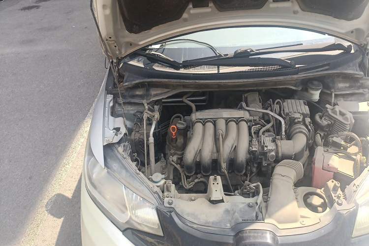 Used Honda Fit 2014 1.5L LX CVT Comfort Model Engine Bay Right