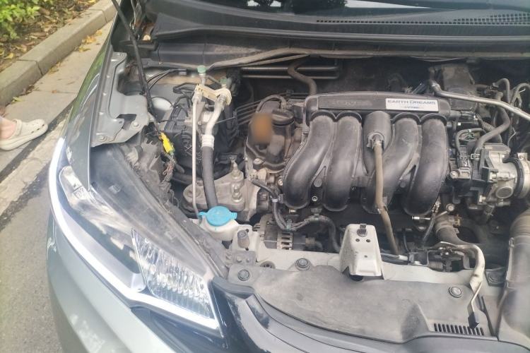 Used Honda Fit 2014 1.5L LX CVT Comfort Model Engine Bay Right
