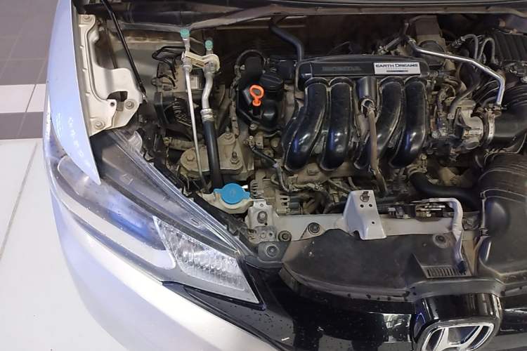 Used Honda Fit 2014 1.5L LX CVT Comfort Model Engine Bay Right