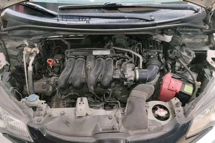 Used Honda Fit 2014 1.5L LX Manual Comfort Model Engine Bay