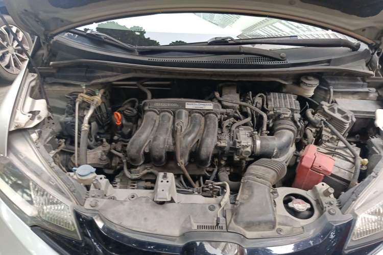 Used Honda Fit 2014 1.5L LX CVT Comfort Model Engine Bay