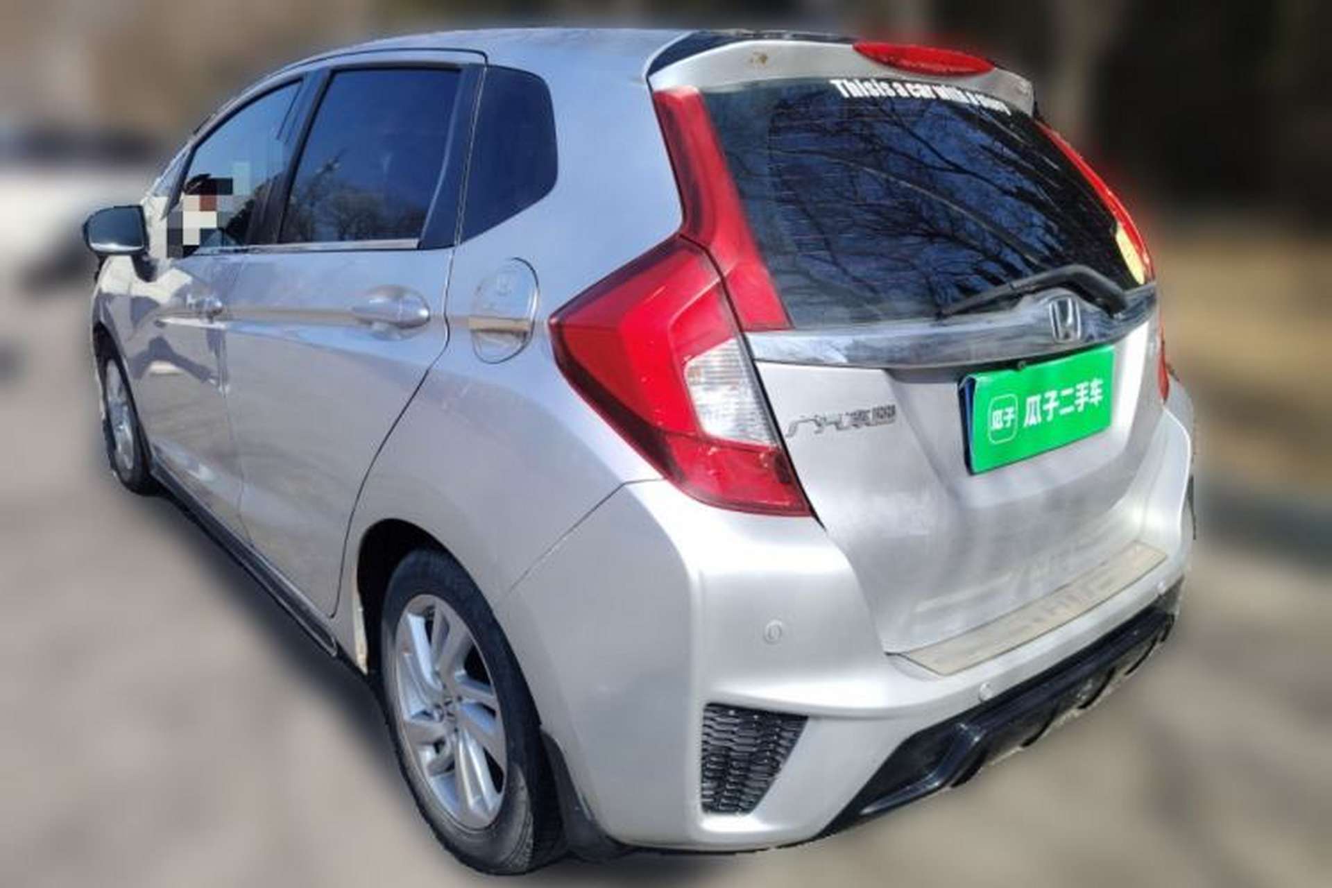 Used Honda Fit 2014 1.5L EX CVT Elite Model Rear Left 45 Deg