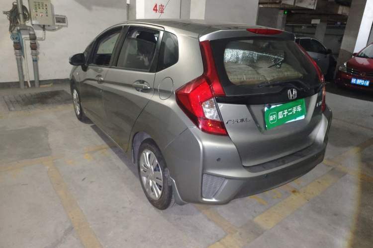 Used Honda Fit 2014 1.5L LX CVT Comfort Model Rear Left 45 Deg