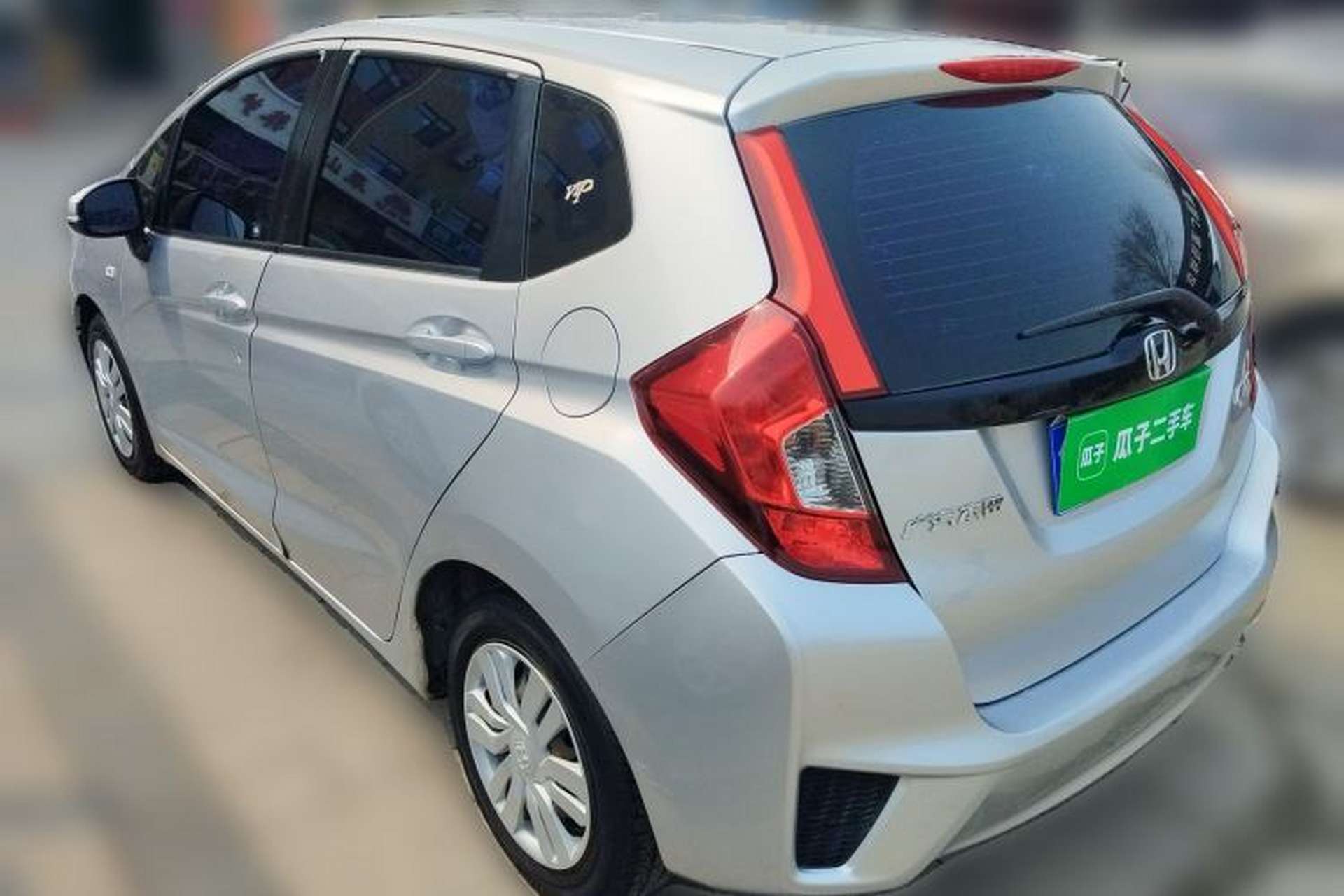 Used Honda Fit 2014 1.5L LX Manual Comfort Model Rear Left 45 Deg